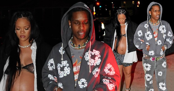 Rihanna and ASAP Rocky appeared for the first time after being arrested by ambush police for shooting people, the couple’s expressions caused concern