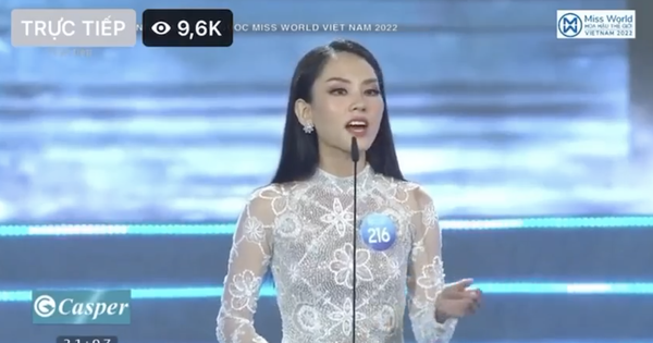 Huynh Nguyen Mai Phuong’s behavior contest at Miss World Vietnam 2022