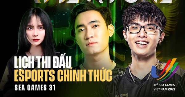 HOT: Chi tiết lịch thi đấu Esports tại SEA Games 31, Liên Quân …