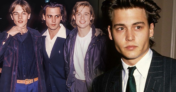 Nhớ cái thời Leonardo DiCaprio và Brad Pitt là báu vật nhan sắc, nhưng đẹp trai đến mấy cũng phải lép vế vì Johnny Depp