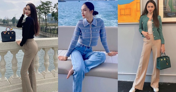 Want to “imitate” Huong Giang’s style, you only need to remember 4 words: Buy a lot of pants
