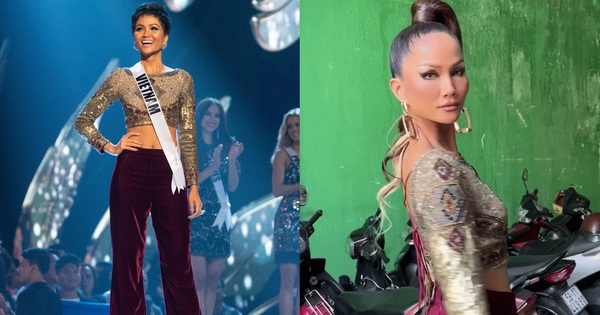 H’Hen Niê wears the costume that caused a storm at Miss Universe 2018, what is the difference between her charisma and body?