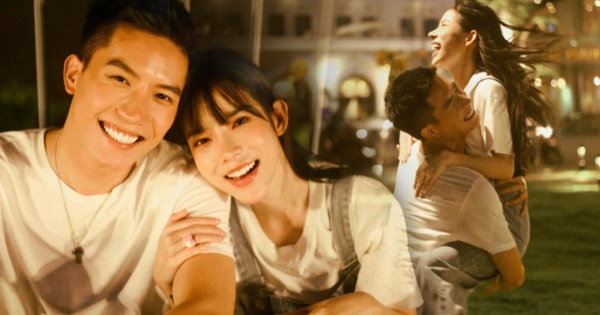 Lyly “discharged” a set of extremely romantic photos with Anh Tu, using the excuse of filming the MV to publicize the dating story or something?