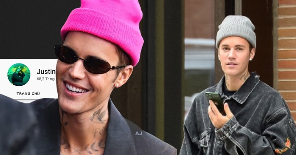 Seeing Justin Bieber change iPhones and get dizzy, what is this time?