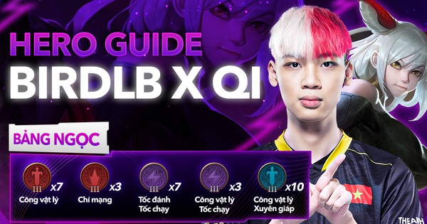 The guide to playing Qi “one-stop-kill” like BirdLB, the most comprehensive gladiator champion in the meta, is here!