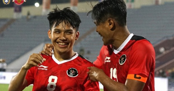 Defeating the weakest opponent in the group, U23 Indonesia blew heat on Vietnam