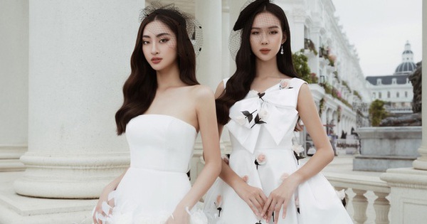 Miss Luong Thuy Linh “matches color” with the tallest beauty Miss World Vietnam 202