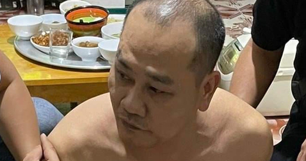 The bank robbery suspect was caught in Hai Phong after 4 hours of hiding