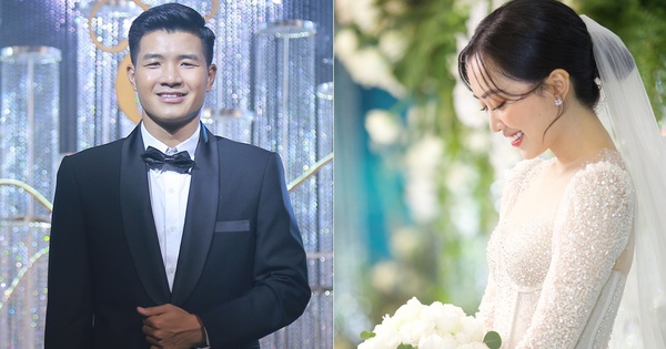 The wife of player Ha Duc Chinh sends her sweet heart to her husband