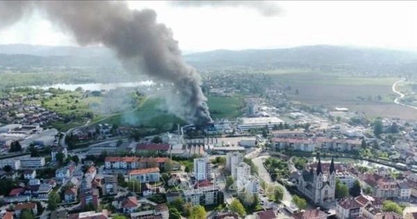 Explosion at a chemical plant in Slovenia, 11 people were injured