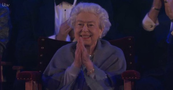 The special moment that made the Queen of England shed tears at the first event of the Platinum celebration
