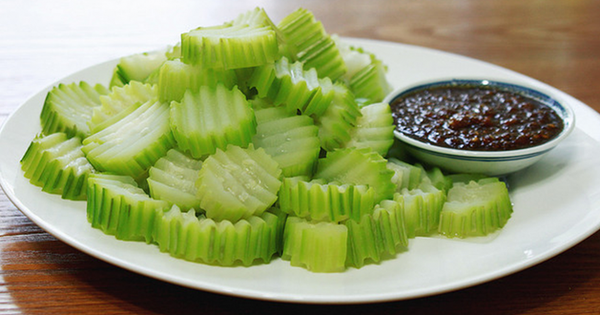 A vegetable that nourishes the liver, cleans the internal organs, eats it all to help whiten skin and lose weight fast