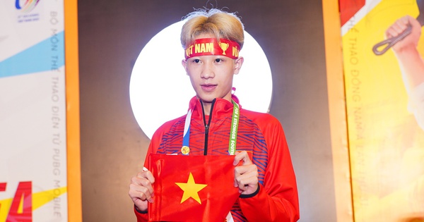 With explosive competition, Vietnam won the 2nd Esports gold medal in individual PUBG Mobile content