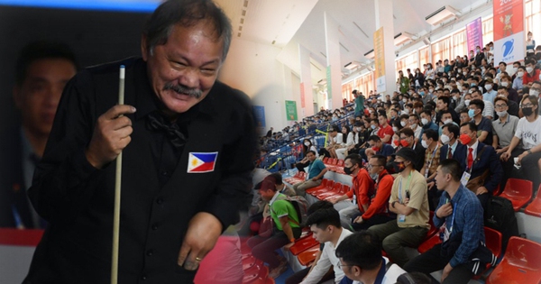thumbnail - Dù thua Việt Nam, "phù thủy" Efren Reyes được hàng trăm cổ động viên vây kín, cổ vũ nhiệt tình