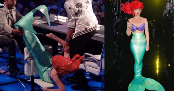Katy Perry collapsed right on American Idol