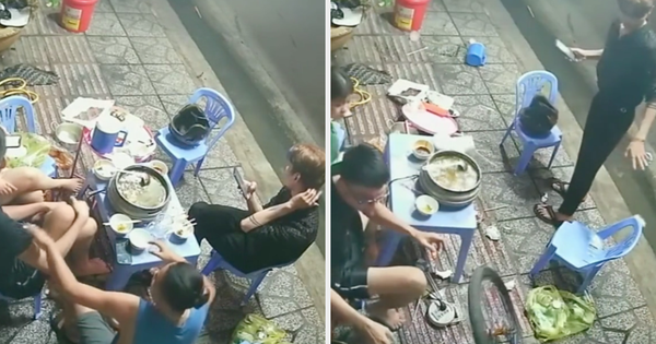 The group of young people sitting idle also suffered the consequences because “uninvited guests came”, the end of the video made viewers breathe a sigh of relief.
