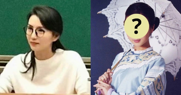 The teacher who is as beautiful as a goddess suddenly causes a fever on social networks, who would have thought it would be the famous celebrity Tran Hao