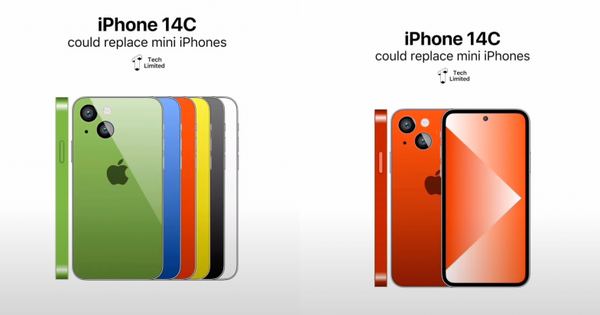 Leaked images of iPhone 14C with colorful colors