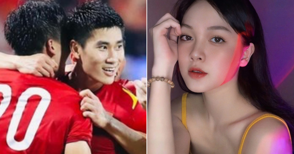 2k girlfriend is as pretty as the hot girl of striker Nham Manh Dung