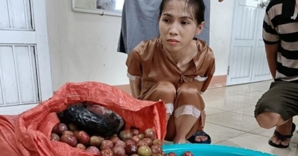Hide drugs in sacks of plums and pretend… to go to the market