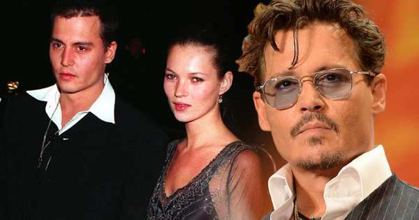 Johnny Depp and his regretful 4-year love story with Kate Moss make up the concept of “the trendiest couple of the 90s”