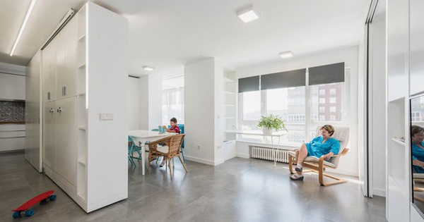 This apartment changes layout in minutes thanks to just one wall