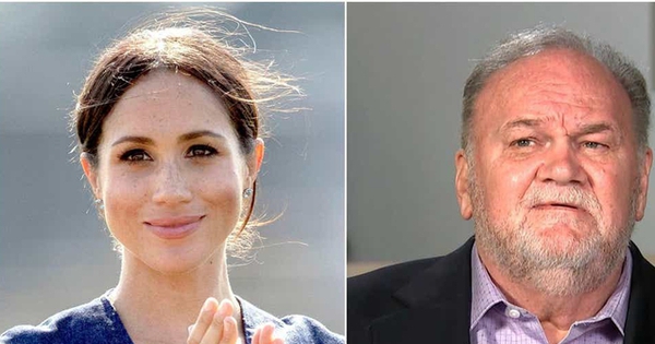 Meghan Markle suddenly heals with her biological father after 4 years of being cold, the details of the incident attract attention
