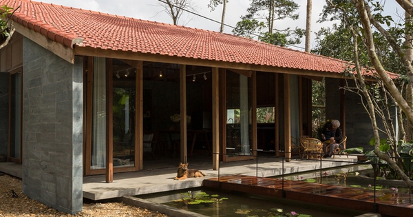 The idyllic look in a garden house in the ancient capital of Hue