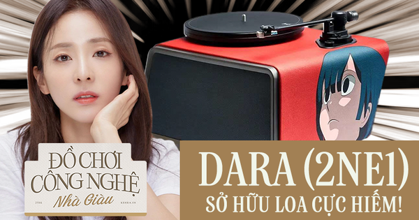 Take a look at Dara (2NE1)’s turntable and speaker, which is unique and still very “enthralling”