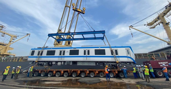 All 17 Metro trains No. 1 were present in Ho Chi Minh City