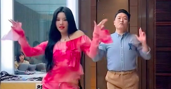 PSY dance cover with Soyeon ((G)I-DLE)