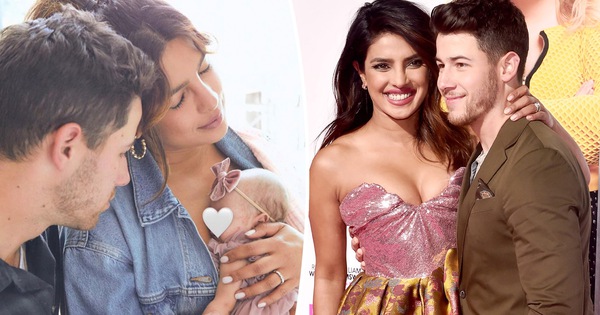 Miss Priyanka Chopra and her husband 10 years younger share the picture of their first daughter