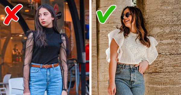 Wearing high-waisted pants without pins these 8 tips, long legs also become “short”