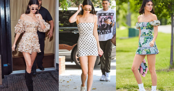 Let Kendall Jenner show you 3 beautiful summer dresses