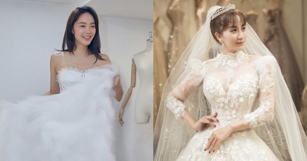 Minh Hang becomes “June bride”, Khanh Thi is ready for the wedding