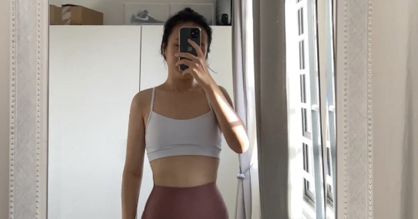 From 58kg to 49kg, the Malaysian girl shares the secret to improving her body, making everyone admire