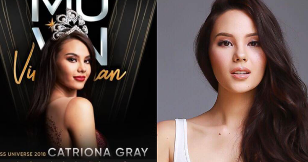 Catriona Gray became a judge on the final night of Miss Universe Vietnam 2022