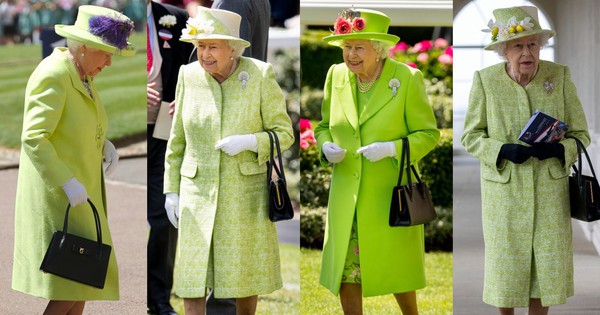 The real reason behind the Queen’s “confident green” in the most important events
