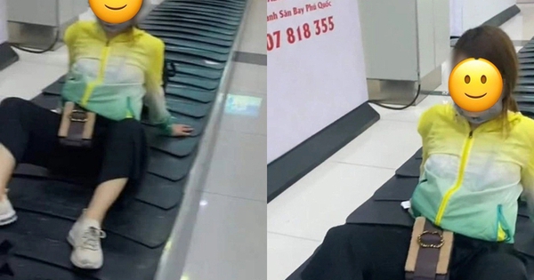 thumbnail - Thông tin mới gây bất ngờ về danh tính cô gái ngồi hớ hênh trên băng chuyền hành lý sân bay