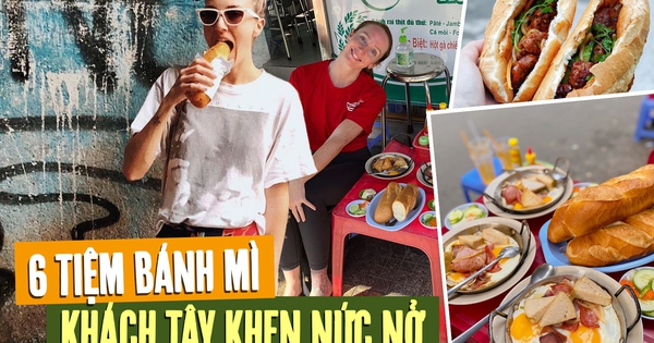 TP.HCM có 6 tiệm bánh mì được khách Tây bình chọn là 