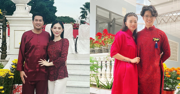 Nhiều cặp đôi khoe ảnh hạnh phúc ngập tràn ngày đầu năm