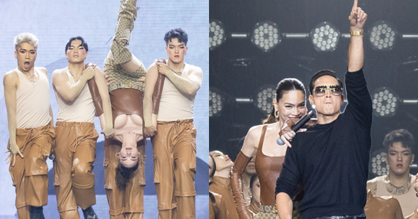 Cả nhà Hồ Ngọc Hà tại Chung kết The New Mentor: Mẹ treo ngược, bố làm ...