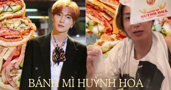 Lee Teuk (Super Junior) tìm ăn món bánh mì đắt đỏ tại TP.HCM, là thương hiệu có 