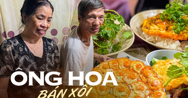 Ông Hòa - chủ hàng xôi nổi tiếng với món thịt má đào