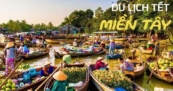 Loạt tour du lịch Tết khởi hành về miền Tây sông nước với giá dưới 3 triệu