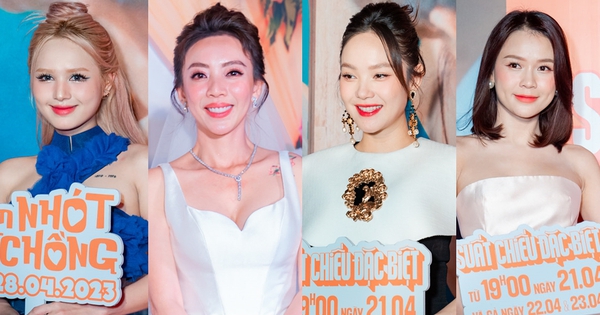 
                                    'Mẹ bầu' Minh Hằng đọ sắc với Xoài Non, Thu Trang lên đồ như cô dâu trên thảm đỏ Con Nhót Mót Chồng