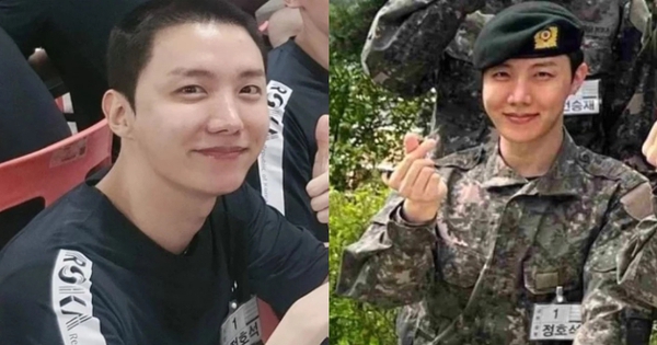 
                                    Hé lộ hình ảnh đầu tiên của J-Hope (BTS) trong quân đội: Mặt mộc qua cam thường gây bất ngờ!