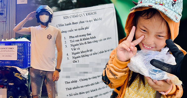 
                                    Chàng xe ôm chở miễn phí cụ già, trẻ em đi khám bệnh, cuối tháng còn góp tiền mua cơm tặng người vô gia cư khắp TP.HCM