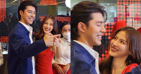 
                                    Baifern Pimchanok - Nine Naphat 'tình bể bình' trong lần đầu công khai dự sự kiện cùng nhau