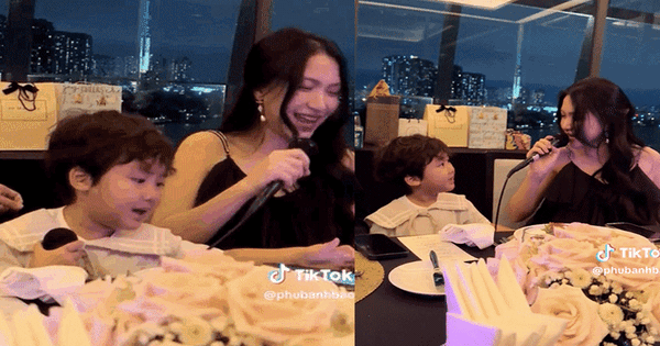 Khoảnh khắc siêu hài của Hoà Minzy và bé Bo: Mẹ say sưa hát, con mè nheo đòi tắt vì 1 lý do